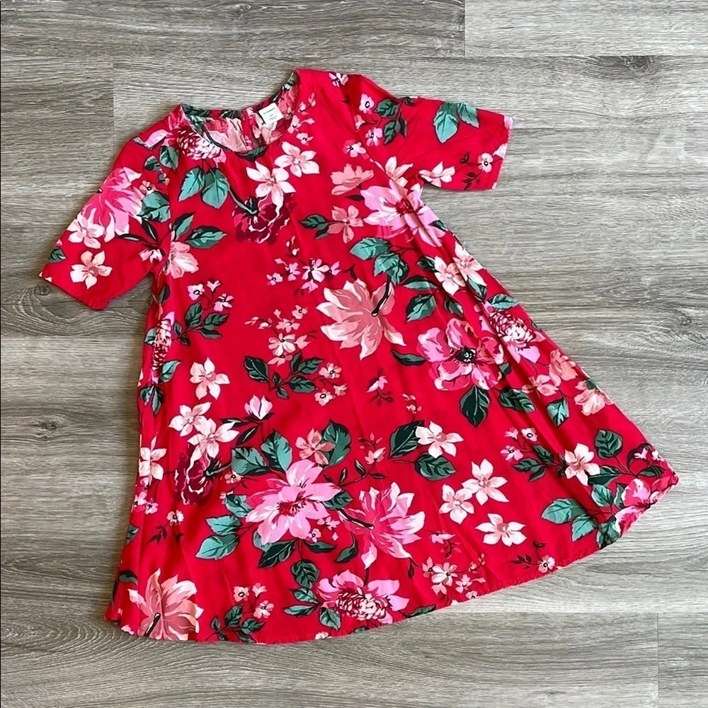 Old Navy floral print toddler girls dress